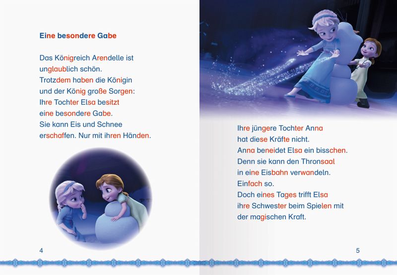 Disney Die Eiskönigin Elsa und der Zauber der Eisblumen portofrei bei