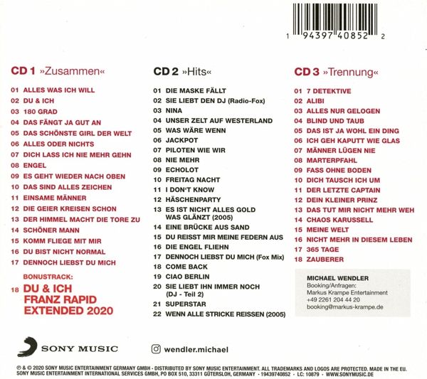 Du Und Ich (Alles Was Ich Will Edition) von Michael Wendler auf Audio CD -  Portofrei bei bücher.de