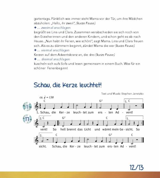 Advent und Weihnachten feiern in der Kita, m. Audio-CD von Kati Breuer -  Fachbuch - bücher.de