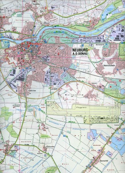 ATK25-K10 Neuburg a.d.Donau (Amtliche Topographische Karte 1:25000