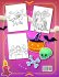 Unicorn Coloring - Halloween Edition - Bild 2