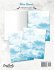 Blue Clouds Stationery Paper - Bild 2