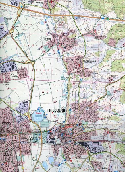 Aichach (Amtliche Topographische Karte 1:25000) - Landkarten bei bücher.de