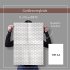 Geschenkpapier-Set Sterne (rot-braun/... - Bild 3