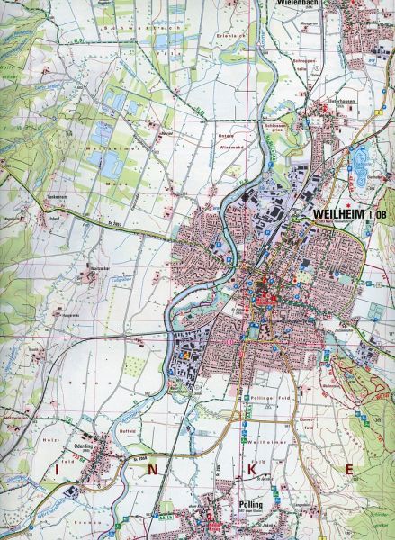 ATK25-P09 Weilheim i.OB (Amtliche Topographische Karte 1:25000