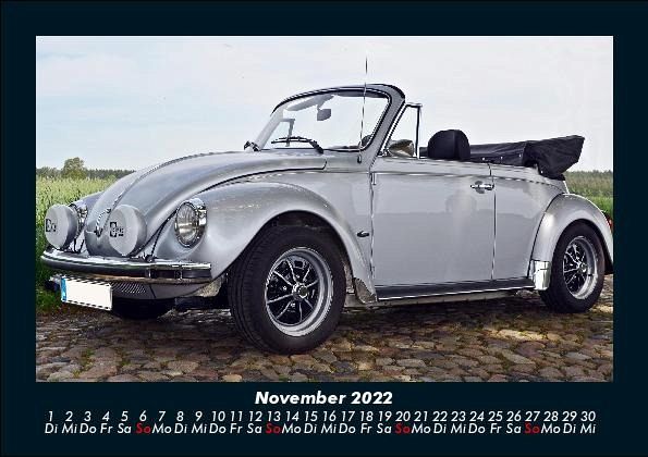 Welt der Oldtimer 2022 Fotokalender DIN A5 von Tobias Becker - Kalender