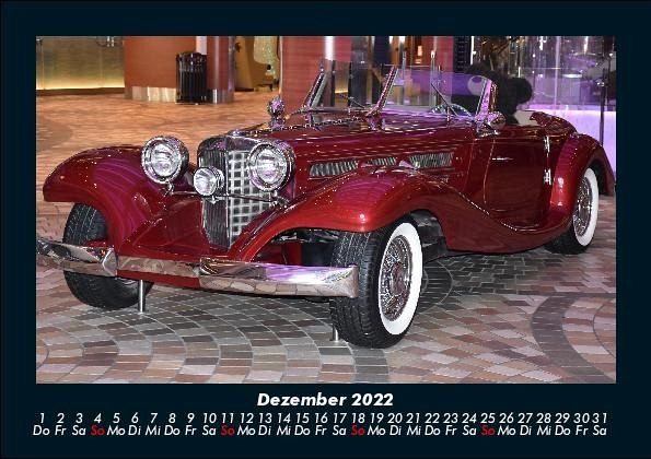 Welt der Oldtimer 2022 Fotokalender DIN A5 von Tobias Becker - Kalender