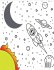 Space Coloring Book - Bild 2