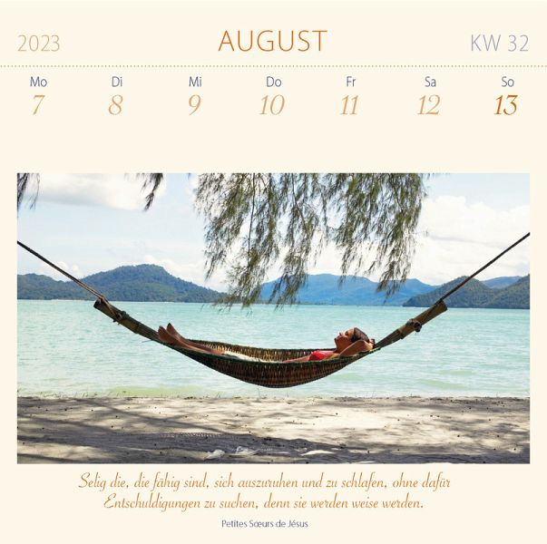 Das Leben feiern 2023 - Postkartenkalender mit 53 Motiven der 