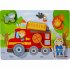 HABA 306291 - Holzpuzzle Feuerwehrauto,... - Bild 2