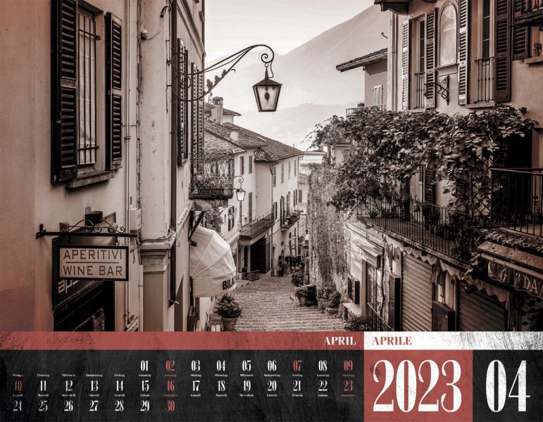La Dolce Vita - Italienische Lebensart Kalender 2023 von Ackermann 