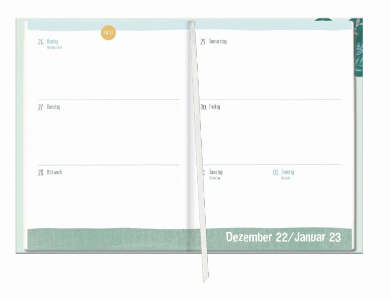 Go Green 17-Monats-Kalenderbuch 2023 - Kalender portofrei bestellen