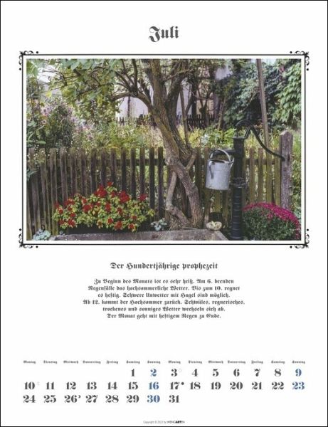 Der Hundertjährige Kalender 2023 von Wolf-Dietmar Unterweger - Kalender 