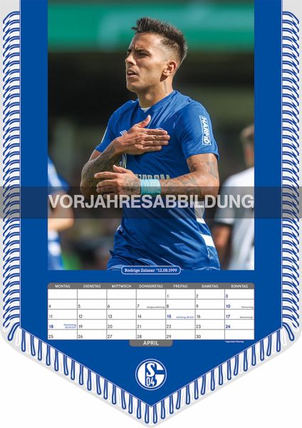 FC Schalke 04 2023 - Bannerkalender - Fan-Kalender - Fußball-Kalender ...