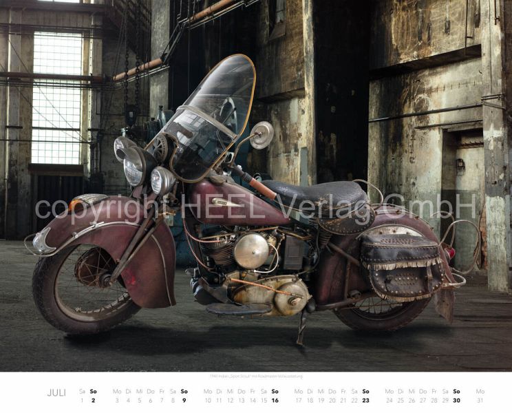 Indian Motorcycle 2023 Kalender portofrei bestellen