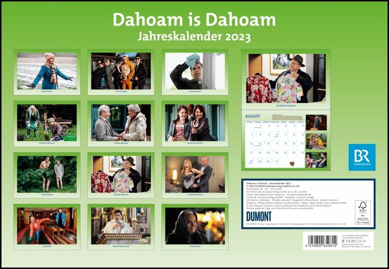 Dahoam is Dahoam 2023 - Kalender portofrei bestellen