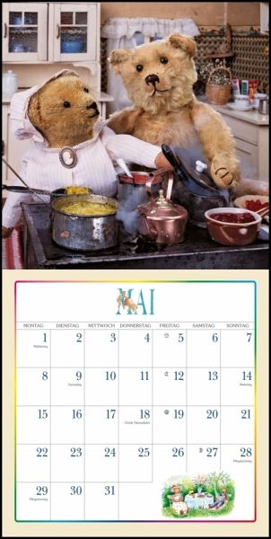  Teddy 2022 - Broschürenkalender 30x30 cm (30x60 geöffnet) -  Kalender mit Platz für Notizen - Bildkalender - Wandplaner - mit  herausnehmbarem Poster : Everything Else