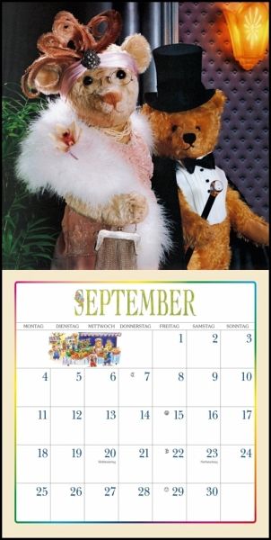  Teddy 2022 - Broschürenkalender 30x30 cm (30x60