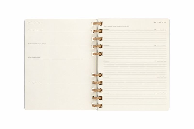 Moleskine 12 Monats Life Kalender Mit Spiralbindung 2023 XXL