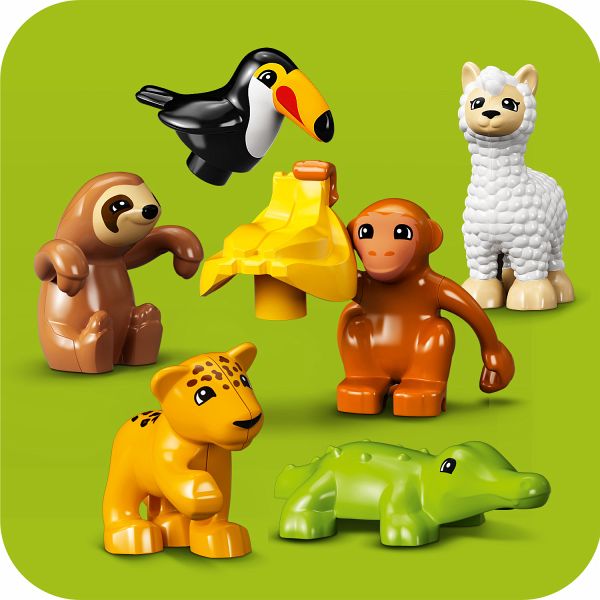 LEGO® DUPLO 10973 Wilde Tiere Südamerikas - Bei bücher.de immer portofrei | Konstruktionsspielzeug