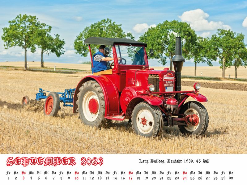 Faszination Schlepper Kalender 2023 von Frank Pommer - Kalender portofrei bestellen