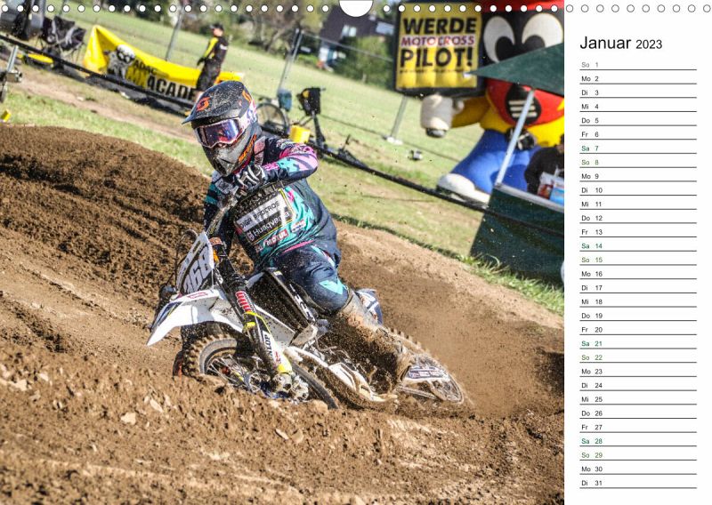 Motocross Racing 2023 (Wandkalender 2023 DIN A3 quer) von Fitkau