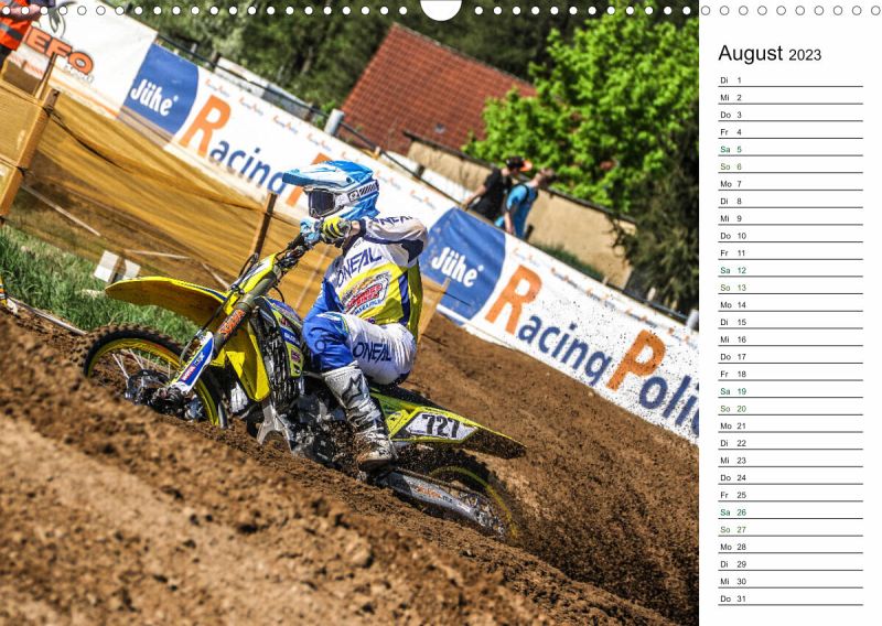 Motocross Racing 2023 (Wandkalender 2023 DIN A3 quer) von Fitkau