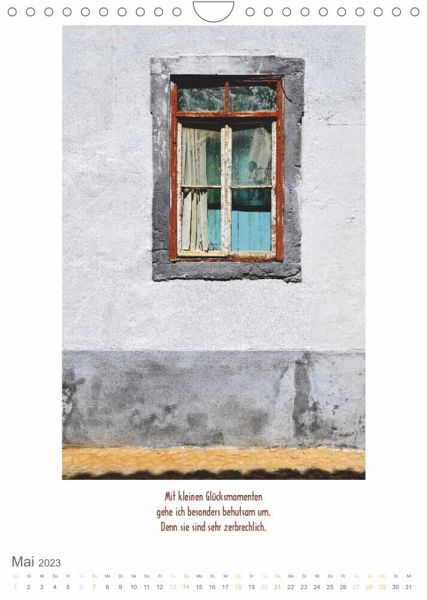 Alte Türen und Fenster mit Sinnsprüchen (Wandkalender 2023 DIN A4 hoch) von Friedel Meinen 