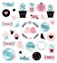 URSUS Glitzer-Sticker 