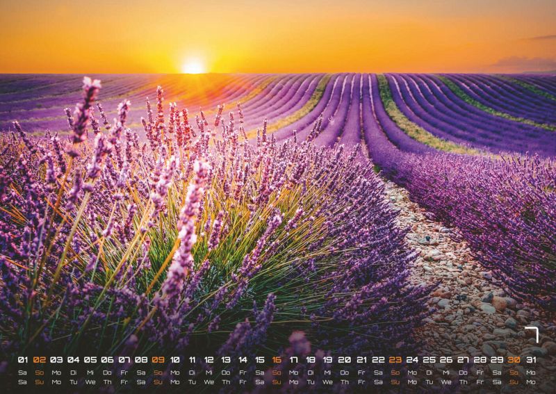 Provence - ein besonderes Stück Frankreich - 2023 - Kalender DIN A2 - Kalender portofrei bestellen