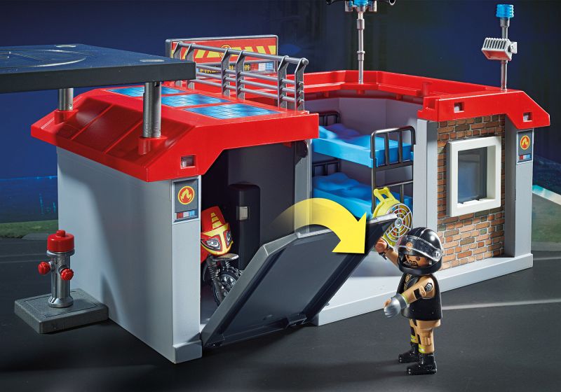 Playmobil® 71193 Mitnehm Feuerwehrstation Bei Bücherde Immer Portofrei 6294