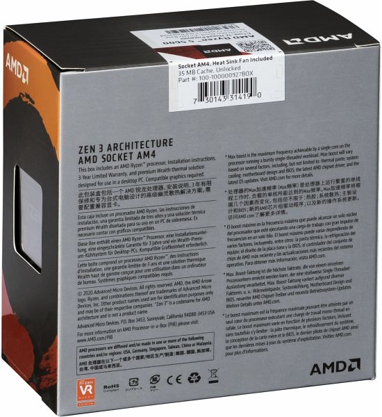 AMD Ryzen 5 5600 AM4 Box 4,4GHz - - Jetzt bei bücher.de bestellen