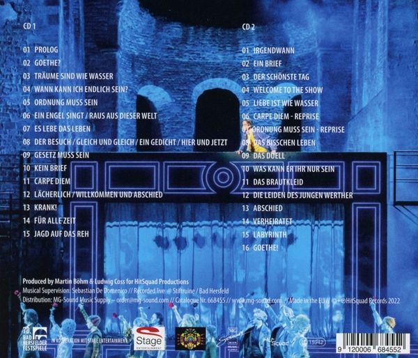 Goethe!-Das Musical von Philipp Buettner / Abla Alaoui / Mischa U.V. Mang  auf Audio CD - Portofrei bei bücher.de