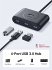 UGREEN Hub USB 3.0 A 4-Ports Black 1M - Bild 3