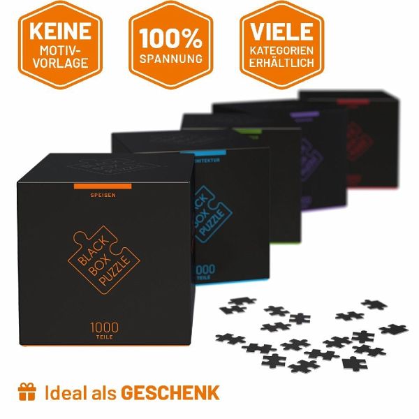 Black Box Puzzle - Architektur - 1000 Teile schweres Puzzle –