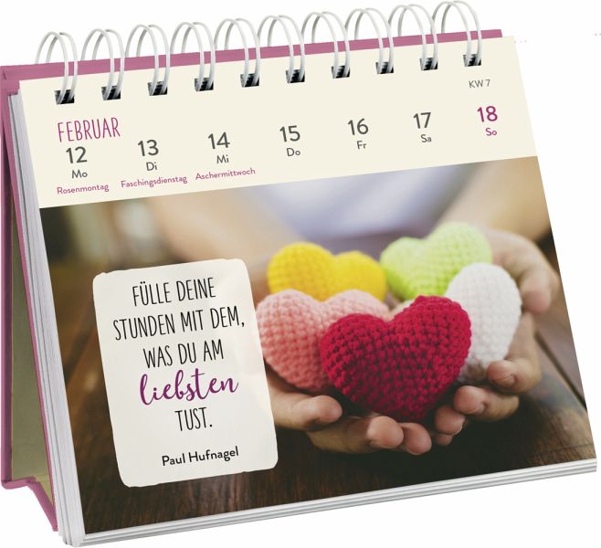 Herzenswünsche für dich 2024 von Groh Verlag - Kalender portofrei bestellen