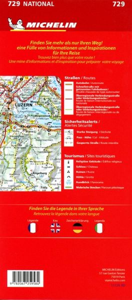 Michelin Schweiz - Landkarten bei bücher.de