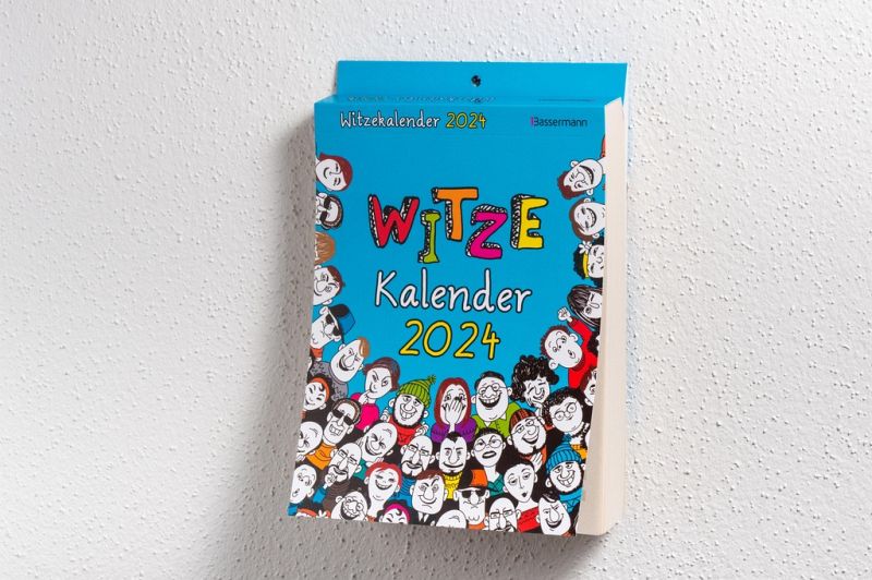 Witzekalender 2024. Der beliebte Abreißkalender - Jetzt 30% lustiger 