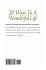 20 Ways To A Wonderful Life! - Bild 2