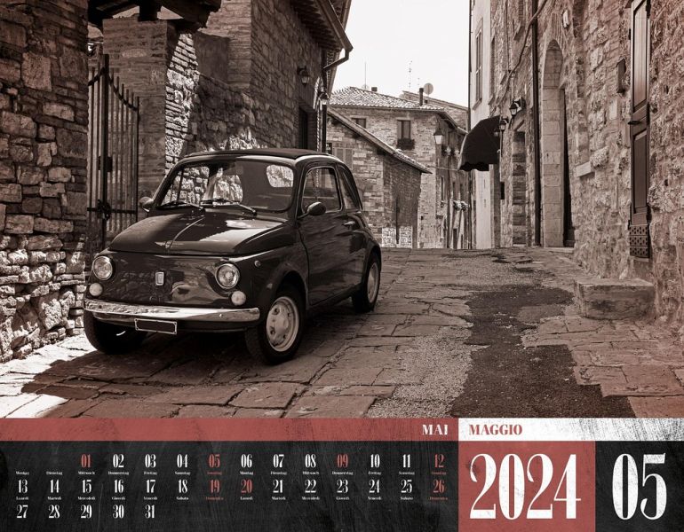 La Dolce Vita - Italienische Lebensart Kalender 2024 von Ackermann 