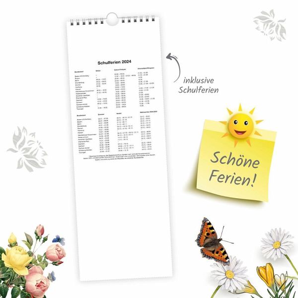 Trötsch Maxi-Streifenkalender Oma und Opa Terminkalender 2024 - mit lustigen … - Kalender 