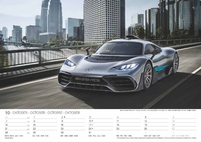 Sports Cars 2024 - Foto-Kalender - Wand-Kalender - 42x29,7 - Autos 