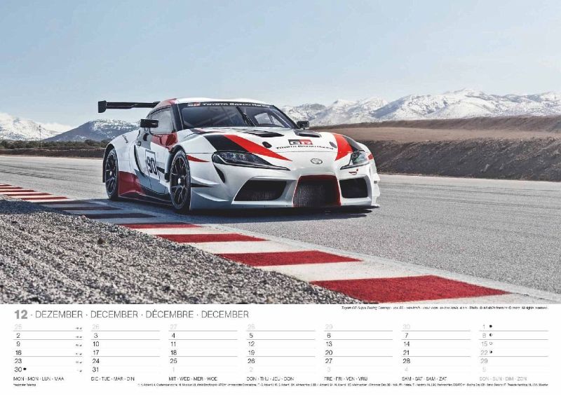 Sport Cars Kalender 2025 