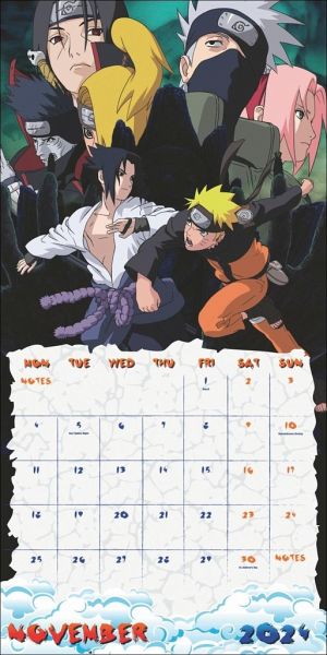 Dragon Ball Z Kalender 2024. Jahres-Wandkalender 2024 mit den Protagonisten  des berühmten Animes: Son-Goku, Vegeta und Co. in einem Broschurkalender  mit Monatskalendarium.