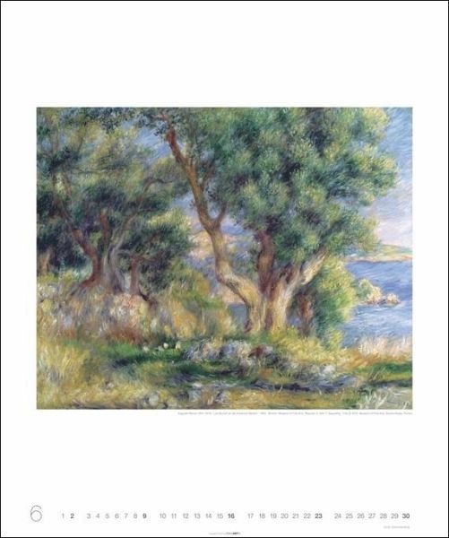 Auguste Renoir Edition Kalender 2024. KunstKalender für Fans des … von