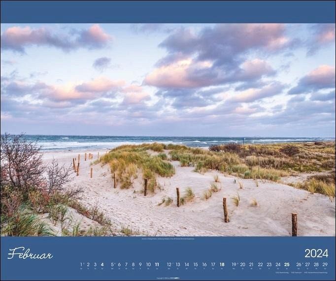 Ostsee Kalender 2024 von Cornelia Dörr; Ramon Dörr - Kalender portofrei 