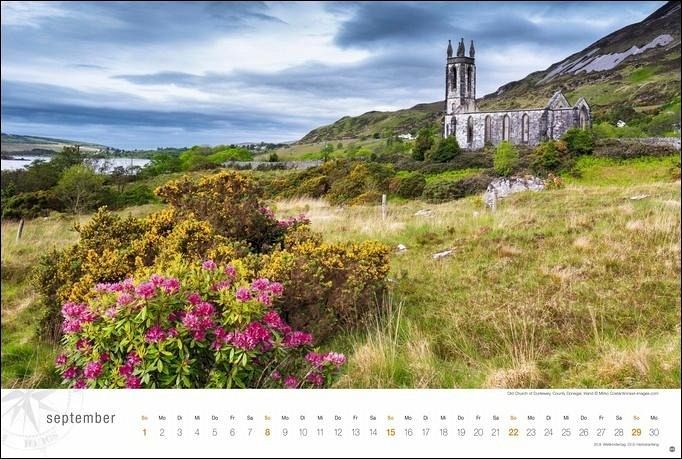 Irland Globetrotter Kalender 2024. Wandkalender XL mit Fotos der 