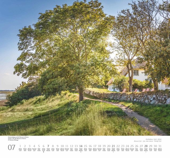 Geliebtes Sylt 2024 - DUMONT Wandkalender - mit den wichtigsten 