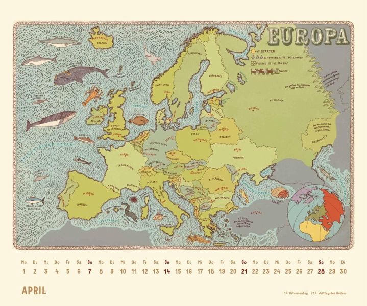 DUMONT Alle Welt 2026 Kinder-Wandkalender - 60x50cm Mit Landkarten