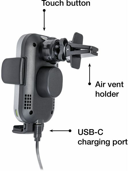 Verbatim Fast Qi Fast Wireless Car Charger USB-C 15W FWC-02 - - Bei  bücher.de kaufen